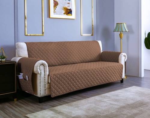 Light brown seater - light,