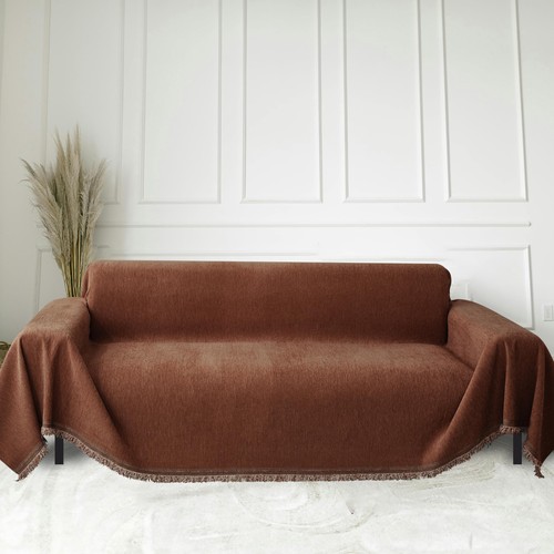 230x300 brown sofa cover - 230x300,