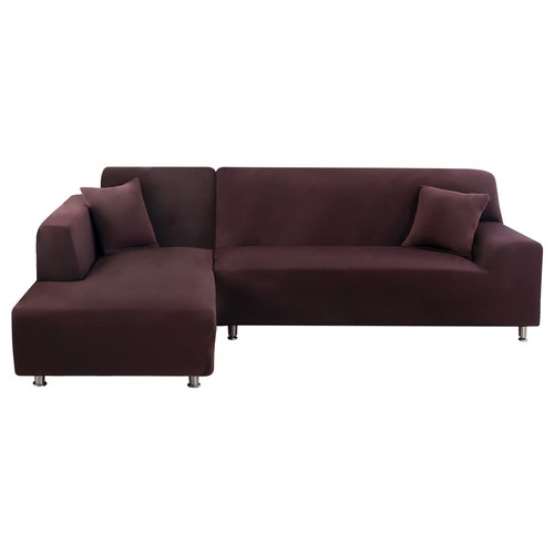 Elasticated peninsula sofa - elasticated,